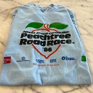 Men’s Peachtree Road Race 1986 XL TSHIRT NEW